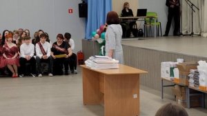 Школа N 8 г. Балашиха.
Выпуск 9-х классов 2025.06.30