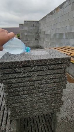 Вода & Блок/Строительство #construction #diy #experiment
