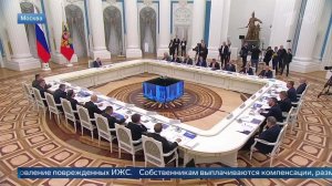Путин по видеосвязи принял участие в открытии соцобъектов в новых регионах