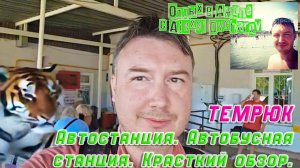 Темрюк Автостанция Автобусная станция. Краткий обзор Автостанции Темрюк. Путешествие на автобусе.
