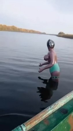 Кого только не встретишь на рыбалке