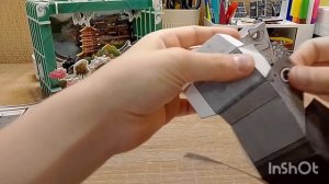 Черепашка из бумаги 1-я часть