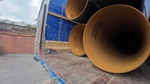 Установил новый холодильник, рейсы по Москве,чуть не сломали прицеп на выгрузке.