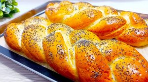 Мягкий хлебушек с хрустящей корочкой и вкусом мака! Испеките идеальный хлеб дома!