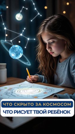 Что скрыто за космосом что рисует твой ребёнок