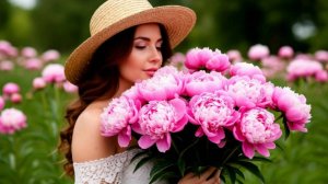 Люблю июнь, когда цветут ПИОНЫ… Музыка - Арсений Якшиянц