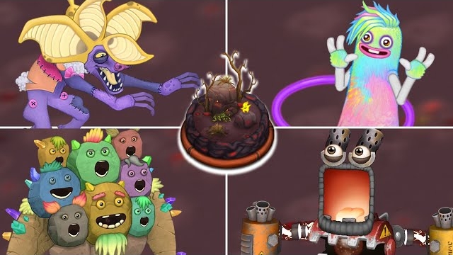 Остров Земли - Все Монстры, Песни и Анимации (My Singing Monsters, Мои Поющие Монстры)