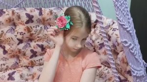 Цветок-заколка своими руками