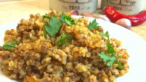 ГРЕЧКУ не варю, а ГОТОВЛЮ ТАК. Беру СТАКАН ГРЕЧКИ и ФАРШ. КАК Вкусно Приготовить Гречку