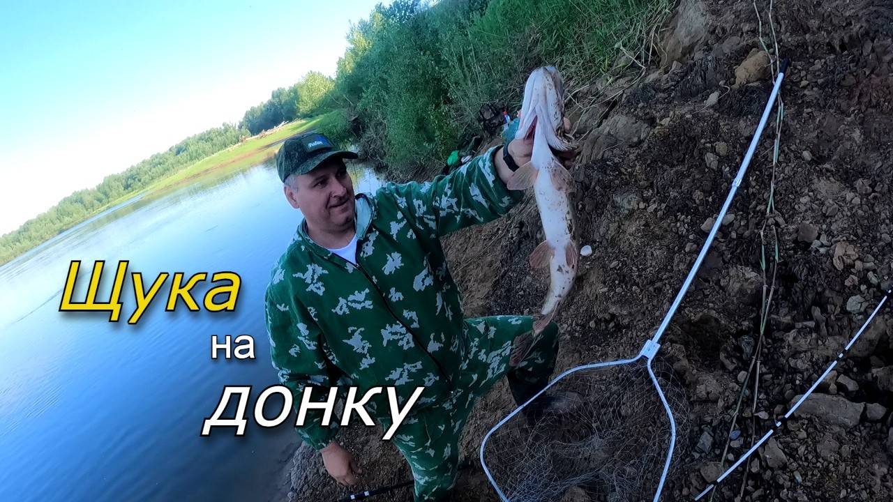 Первая рыбалка на донку в этом году. Щука ловилась на жмыховки лучше карася
