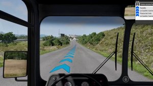 Решил попробовать себя в роли водителя автобуса. Автобусные маршруты в BEAM NG DRIVE