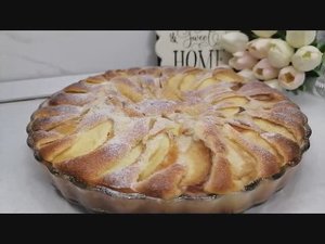 Пирог с персиками! Рецепт пирога из свежих сладких персиков! 🍑