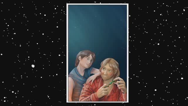 Процесс рисования страницы фантастического комикса Дары Бродячих Льдов - конфетка