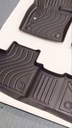 3D автоковрики из экокожи