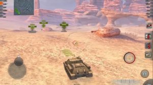 Wot Blitz - СУ-85 - тащим (android)