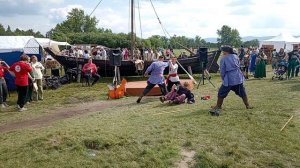 Показательный бой казаков