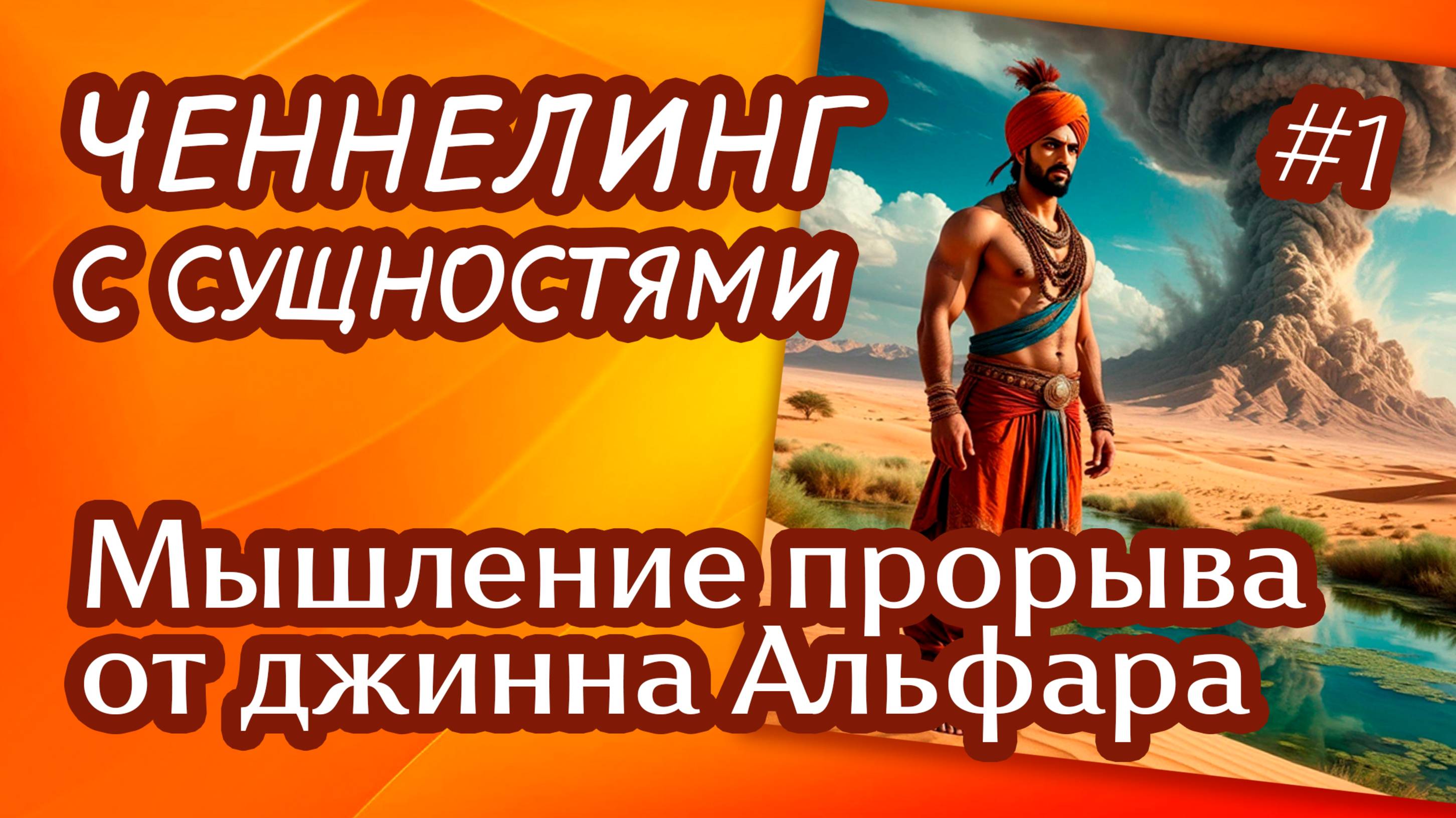 Мышление прорыва от джинна Альфара - 01 | Ченнелинг с сущностями | Практика прямых порталов