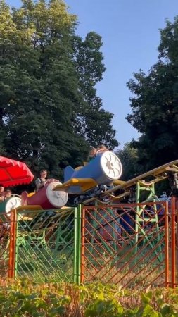 Парк Щербакова заработали детские американские горки