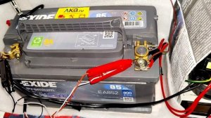Exide Premium 85Ah 800A (EA852) (1). Анализ 3.5 летнего АКБ. Работа в режиме "чёрный ящик".