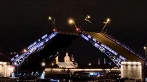 Развод Дворцового Моста, Санкт-Петербург