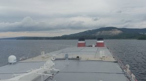 Вид сверху с рубки г.Самара