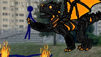 Вторжение существ 17 (Chickens петушок)