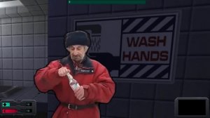 Солдат из System Shock 2 пьет три бутылки водки залпом или классическое начало за Marin'а
