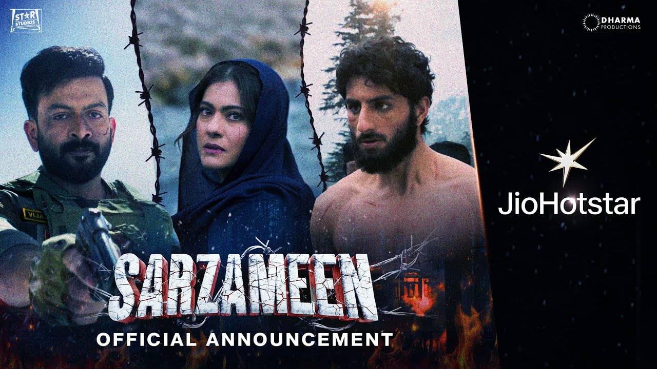 Sarzameen Movie - Official Announcement | JioHotstar