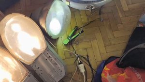 Экспозиция.Светильники от светодиодного до днат