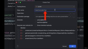 120 - Creating a Test class using IntelliJ