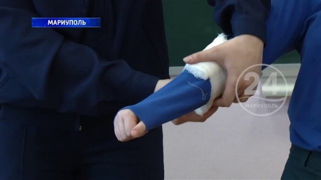 Всероссийский студенческий спасательный корпус провел практическое занятие для школьников