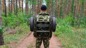 Эвакуационная тележка Особого назначения "ЮЛЕНЬКА".
Для РОССИЙСКИХ ВОЙНОВ  от волонтера из Саратова.