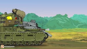 HomeAnimations – Мультики про танки  Советский богатырь vs Монстра Фанатика - Мультики про танки