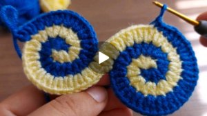 Лента крючком вязание по спирали #веселыепетельки #вязаниекрючком #Анявяжет
