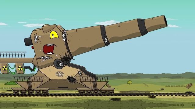 Битва Огромных ГИГАНТОВ - Мультики Про Танки смотреть онлайн