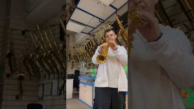 Soprano Saxophone “Roy Benson SS-302” прямой.