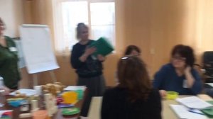 Участники показывают решение практического задания | Семинар Портаж 28-30 марта 2023 Хабаровск