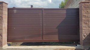 🏡 Откатные ворота от Алютех — идеальное решение для вашего дома!