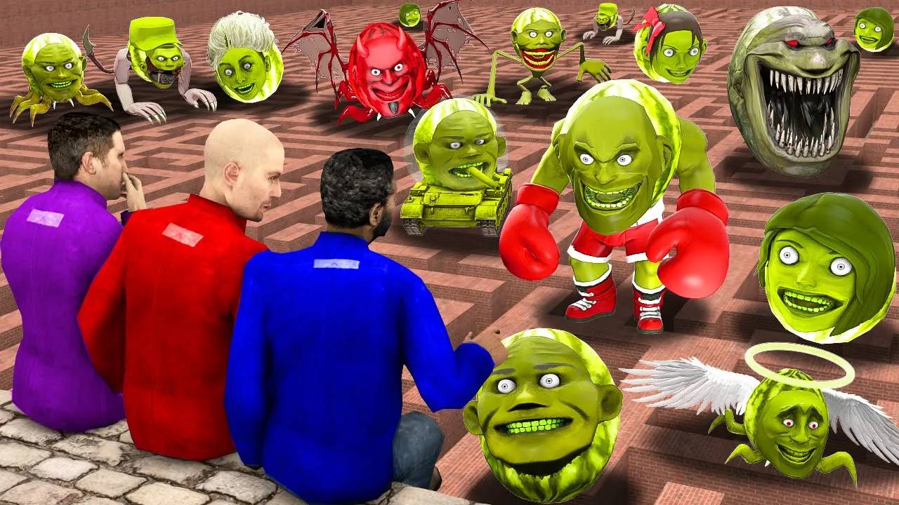 СЕМЬЯ ЛИЛ ГАН МЕЛОН В ЛАБИРИНТЕ! УГАР И БЕЗУМИЕ В Garry`s Mod