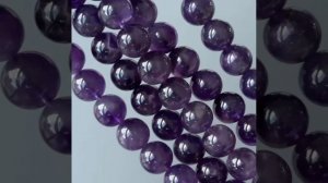 Аметист темный шары