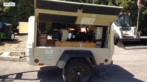 Техника для фермы 7. Воздушный компрессор Ingersoll Rand P185WIR 185 CFM Platinum Series