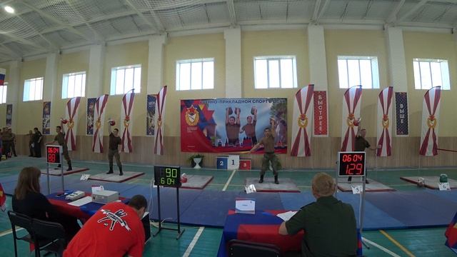 Рывок гири Смагулов и Ко 65 кг Чемпионат ВС по гиревому спорту 2025