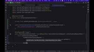 66 - Invoke AuthenticationService from AuthenticationController
