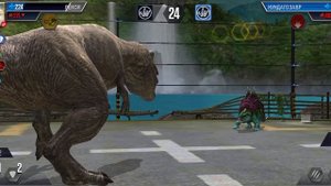 Появление 27 уровня тираннозавр