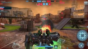 Robot Warfare бой против Kartal, PlayerDark1 часть 2 • Обзор Боевой Протокол