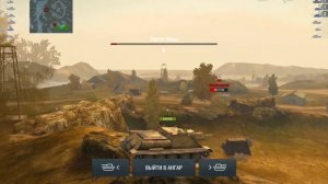 World of Tanks Blitz "T1-Heavy" - коробка (android)