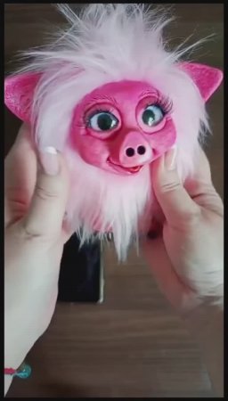 Поросеночек Хрюня - Интерьерная игрушка