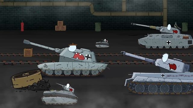 Ремонт Железного Гиганта ДОРЫ - Мультики Про Танки смотреть онлайн