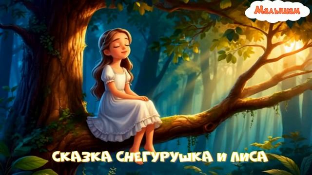 Сказка снегурушка и лиса мультфильм |АудиоСказка|народные|детские|рассказ|онлайн|мультфильм|
