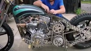 Интересный кастом 🏍️